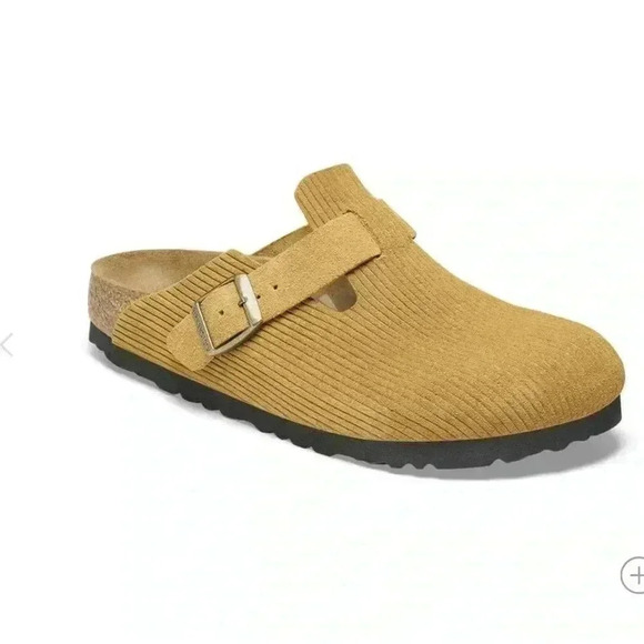 Birkenstock Shoes - Boston Suede Embossed BIRKENSTOCK